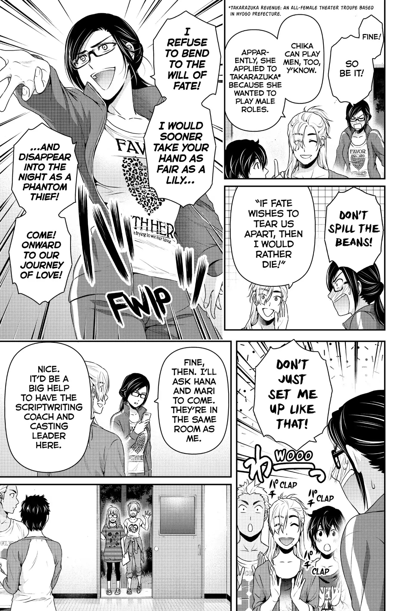 Domestic na Kanojo Chapter 151 page 9 - Chapter 151: First Group Project