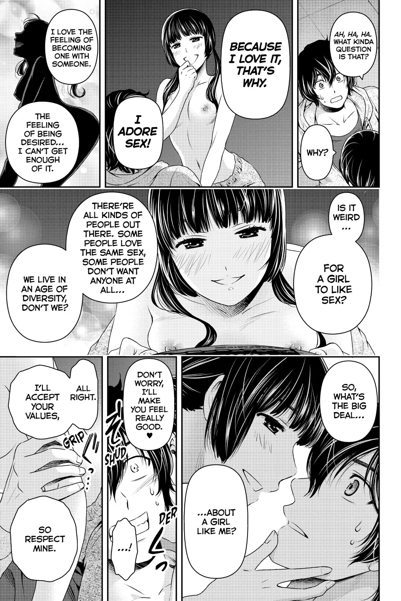 Domestic na Kanojo Chapter 152 page 18 - Chapter 152: I Wanna Take Your Virginity