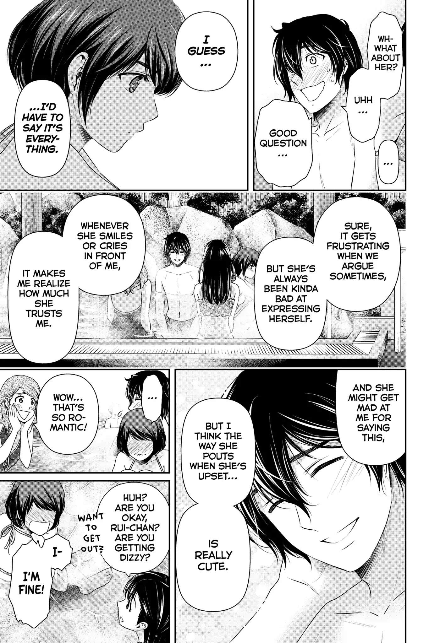 Domestic na Kanojo Chapter 153 page 13 - Chapter 153: Familial Relationship