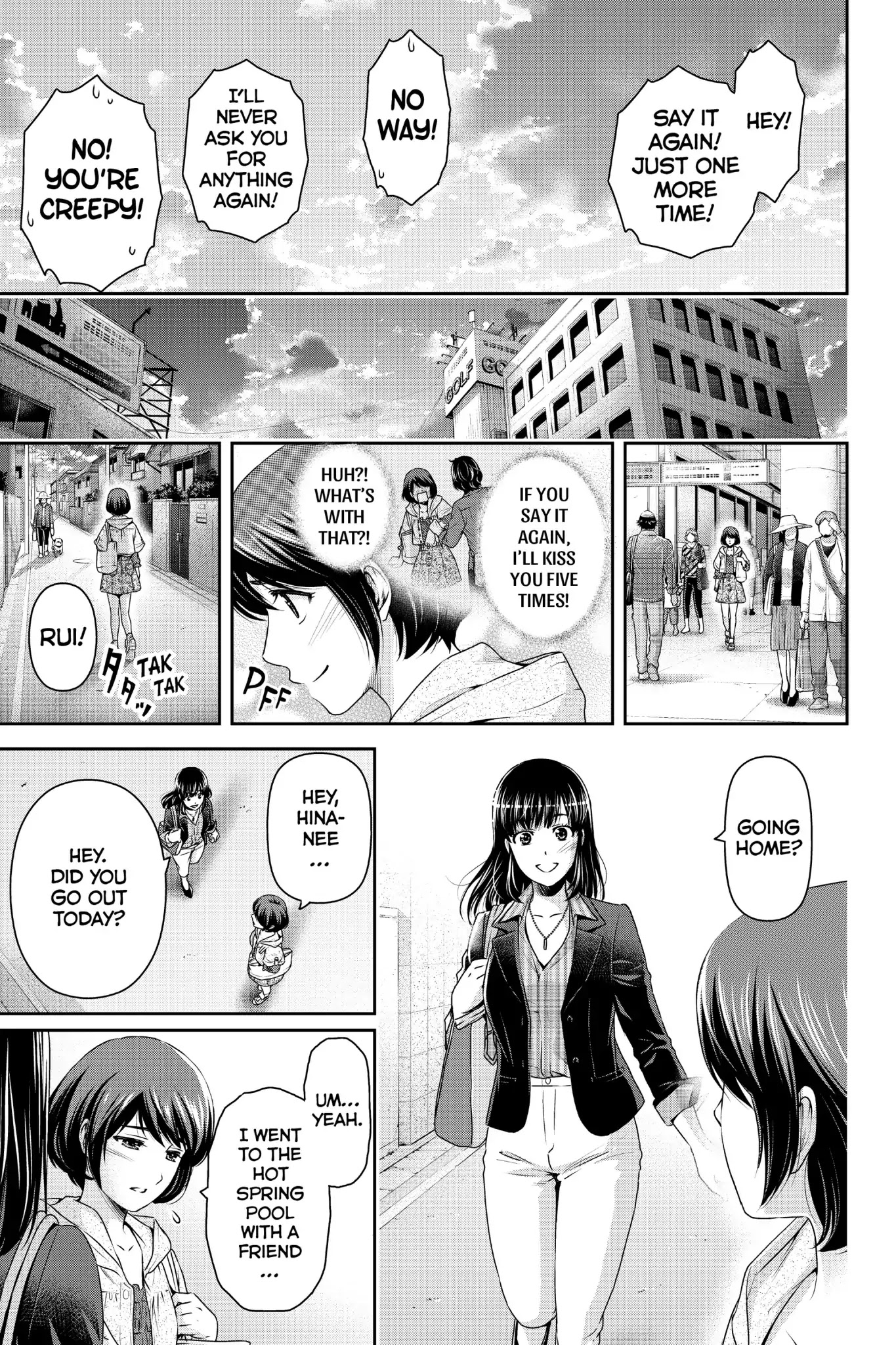 Domestic na Kanojo Chapter 153 page 17 - Chapter 153: Familial Relationship