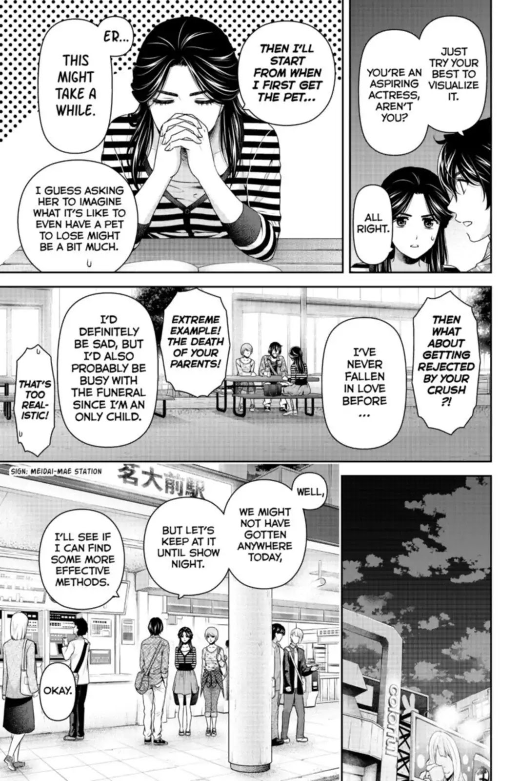Domestic na Kanojo Chapter 156 page 11 - Chapter 156: Sisterly Schism