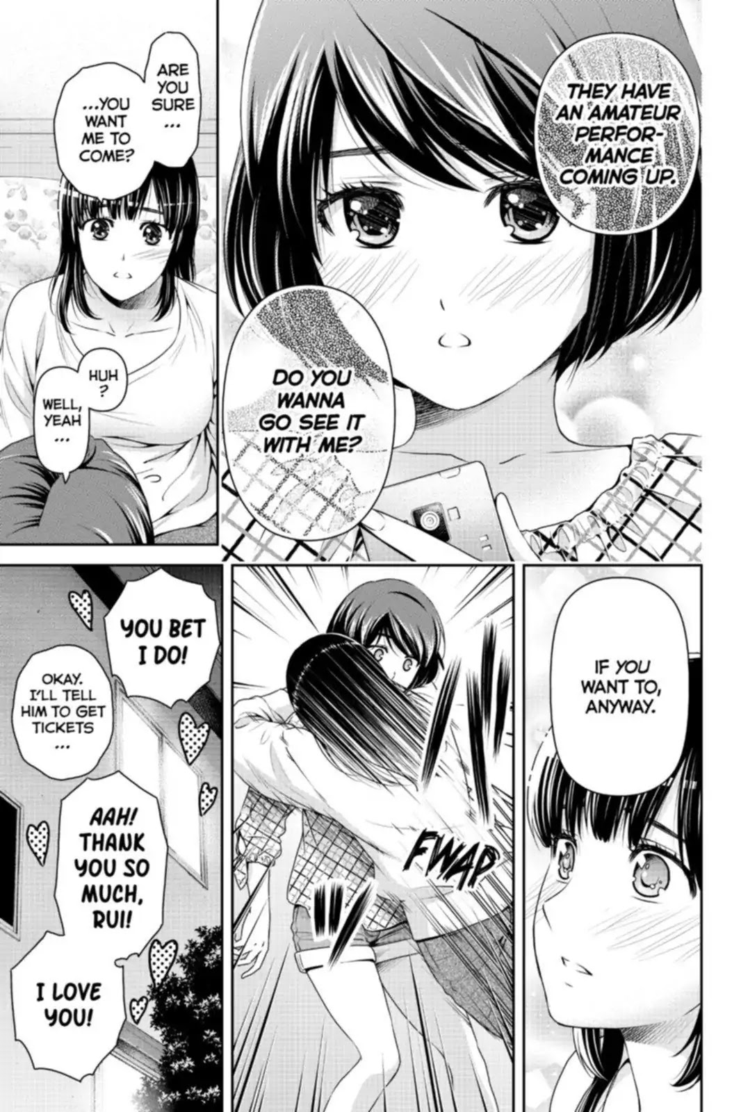 Domestic na Kanojo Chapter 156 page 15 - Chapter 156: Sisterly Schism