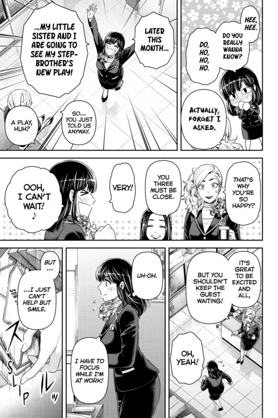 Domestic na Kanojo Chapter 156 page 17 - Chapter 156: Sisterly Schism