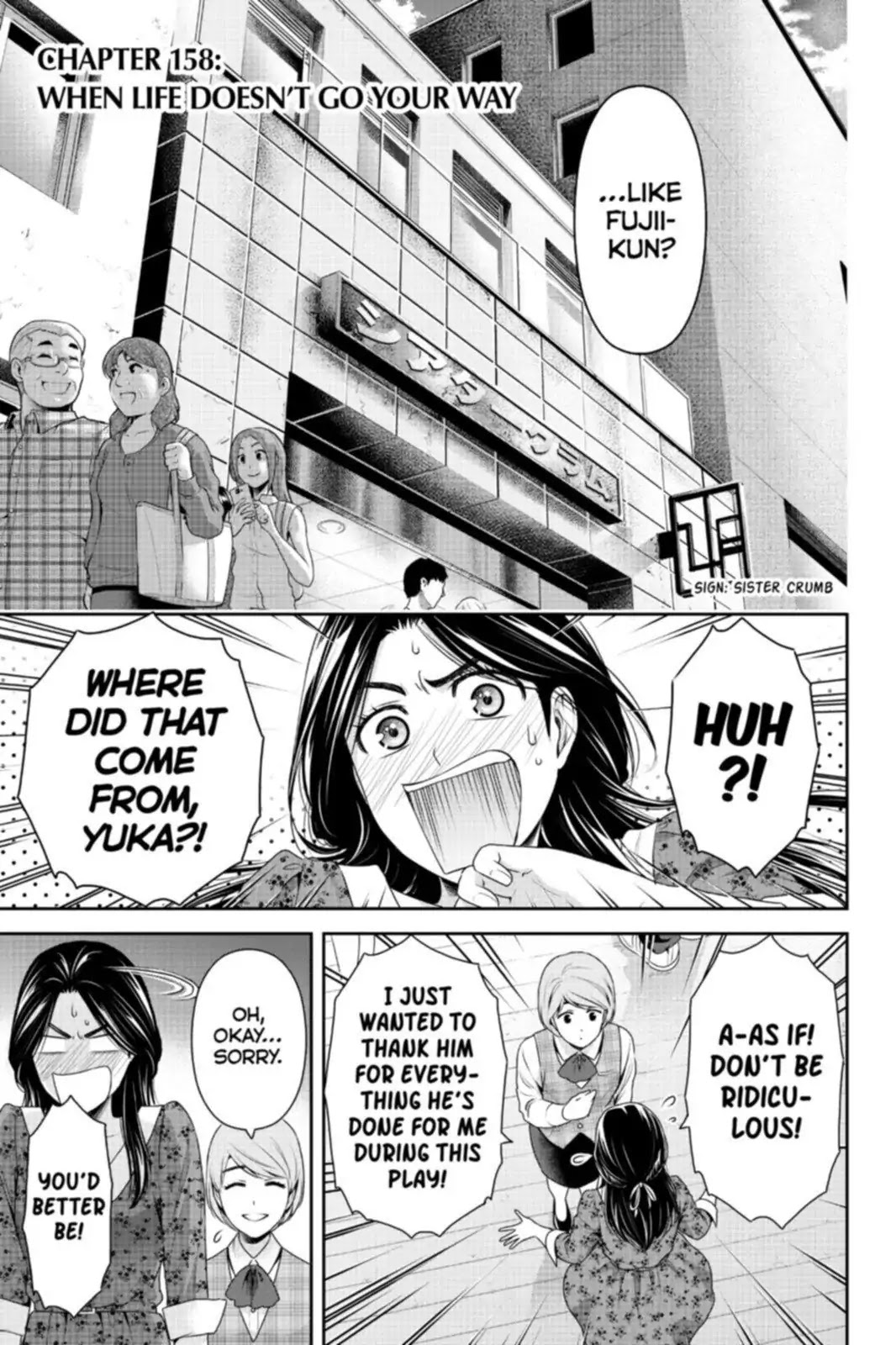 Domestic na Kanojo Chapter 158 page 1 - Chapter 158: When Life Doesn't Go Your Way