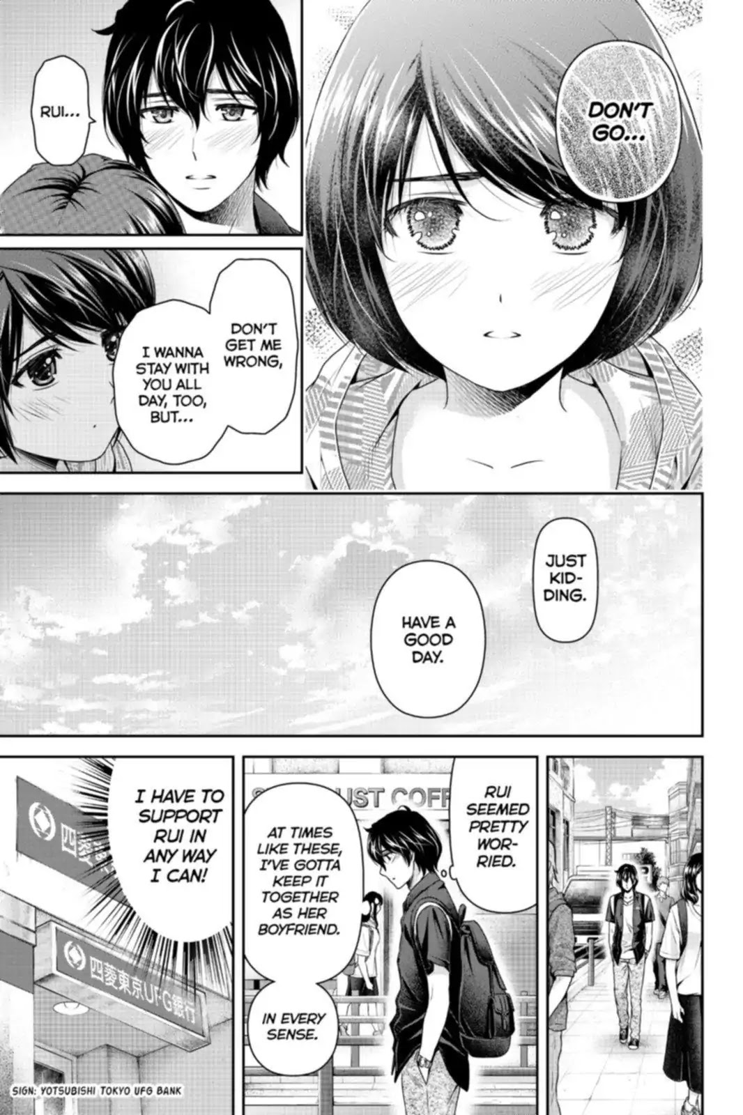 Domestic na Kanojo Chapter 159 page 11 - Chapter 159: Ever-Changing Normalcy