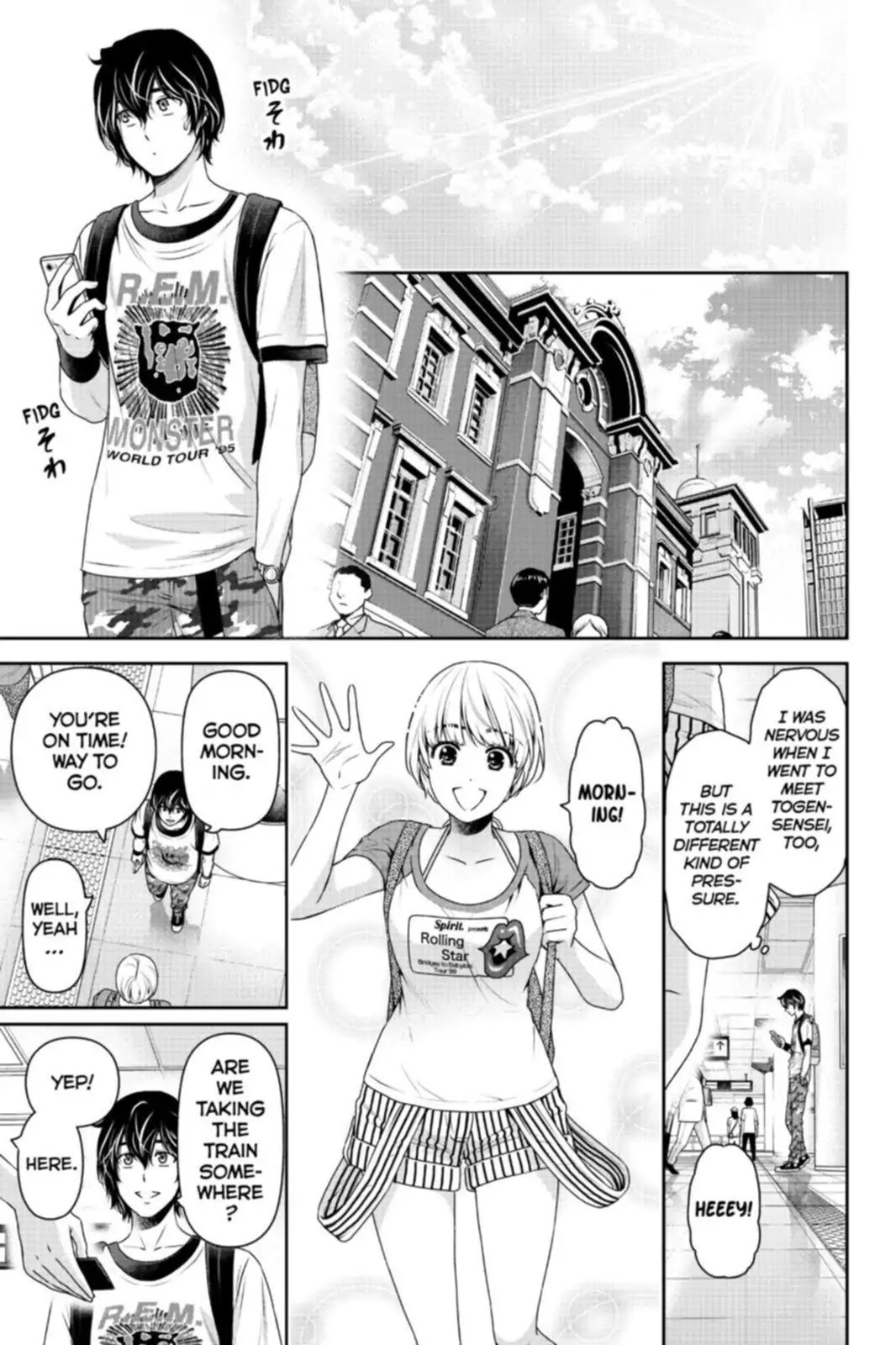 Domestic na Kanojo Chapter 159 page 17 - Chapter 159: Ever-Changing Normalcy