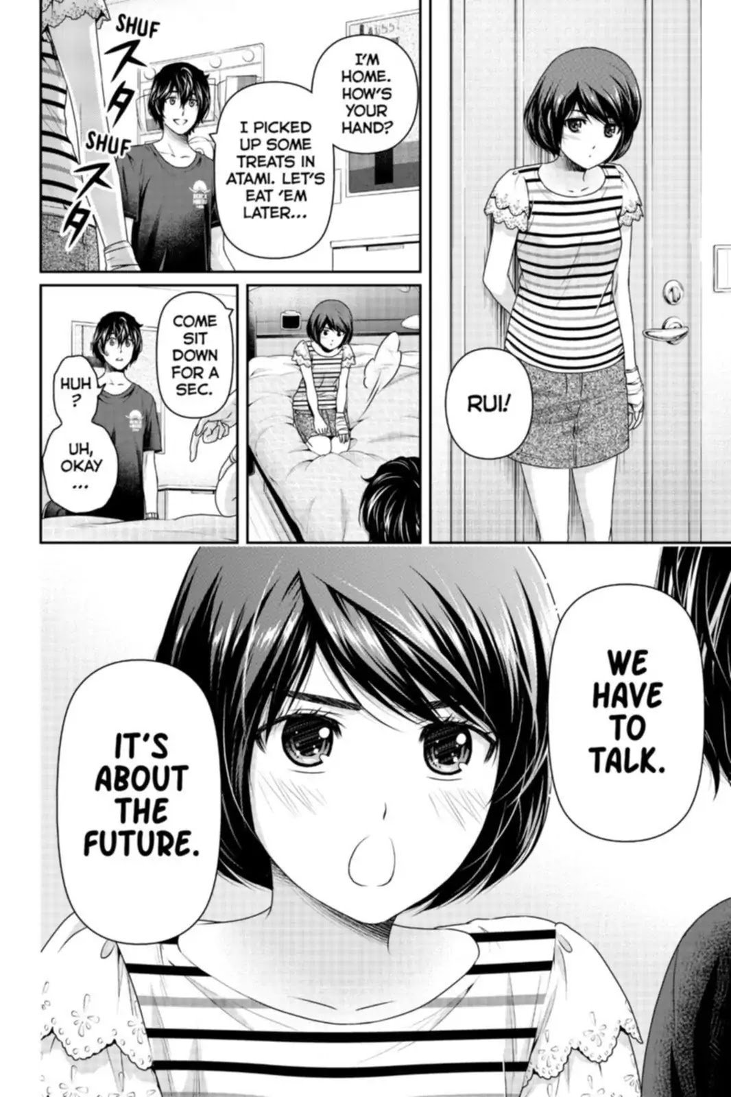 Domestic na Kanojo Chapter 161 page 18 - Chapter 161: The Definition of Happiness