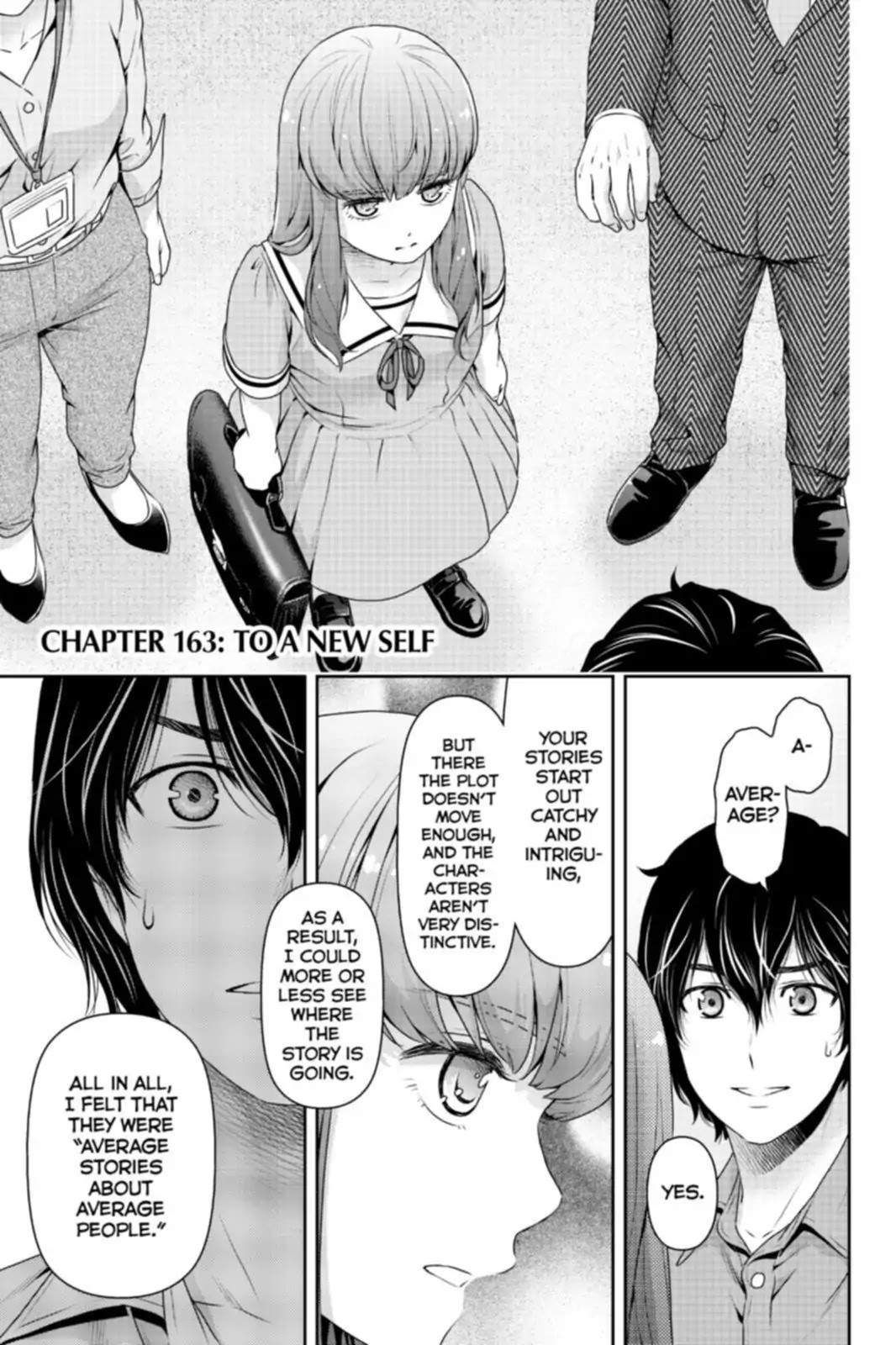 Domestic na Kanojo Chapter 163 page 1 - Chapter 163: To A New Self