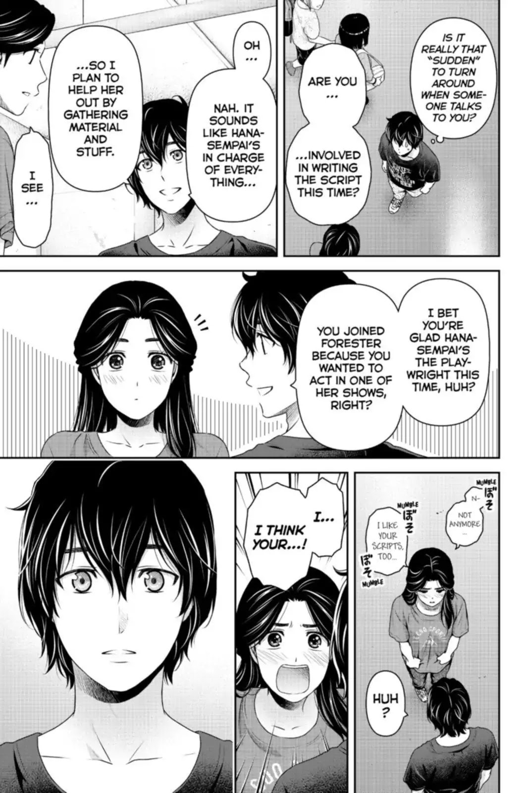 Domestic na Kanojo Chapter 163 page 11 - Chapter 163: To A New Self