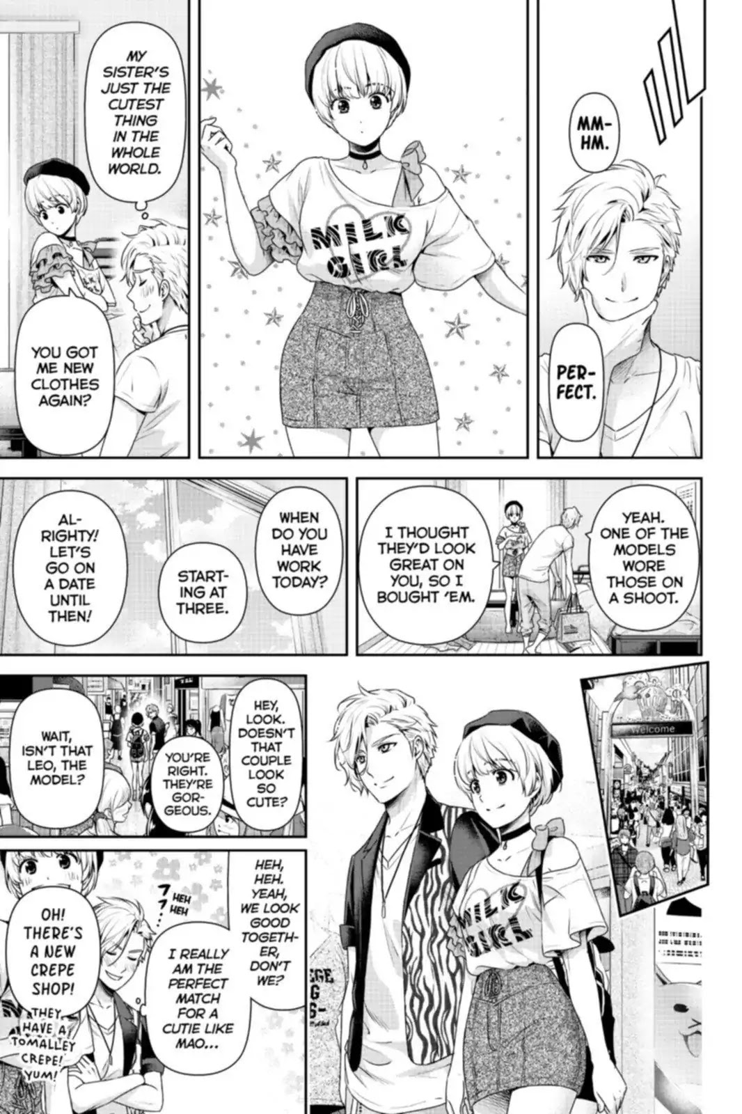 Domestic na Kanojo Chapter 164.5 page 3 - Vol.17 Extra: Close Siblings, Mao & Leo