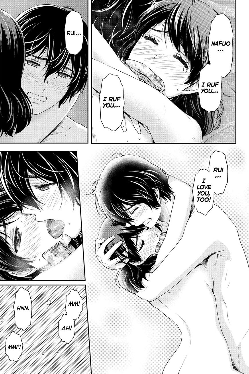 Domestic na Kanojo Chapter 164.6 page 13 - Chapter 164.6: Natsu X Rui Love Love Show