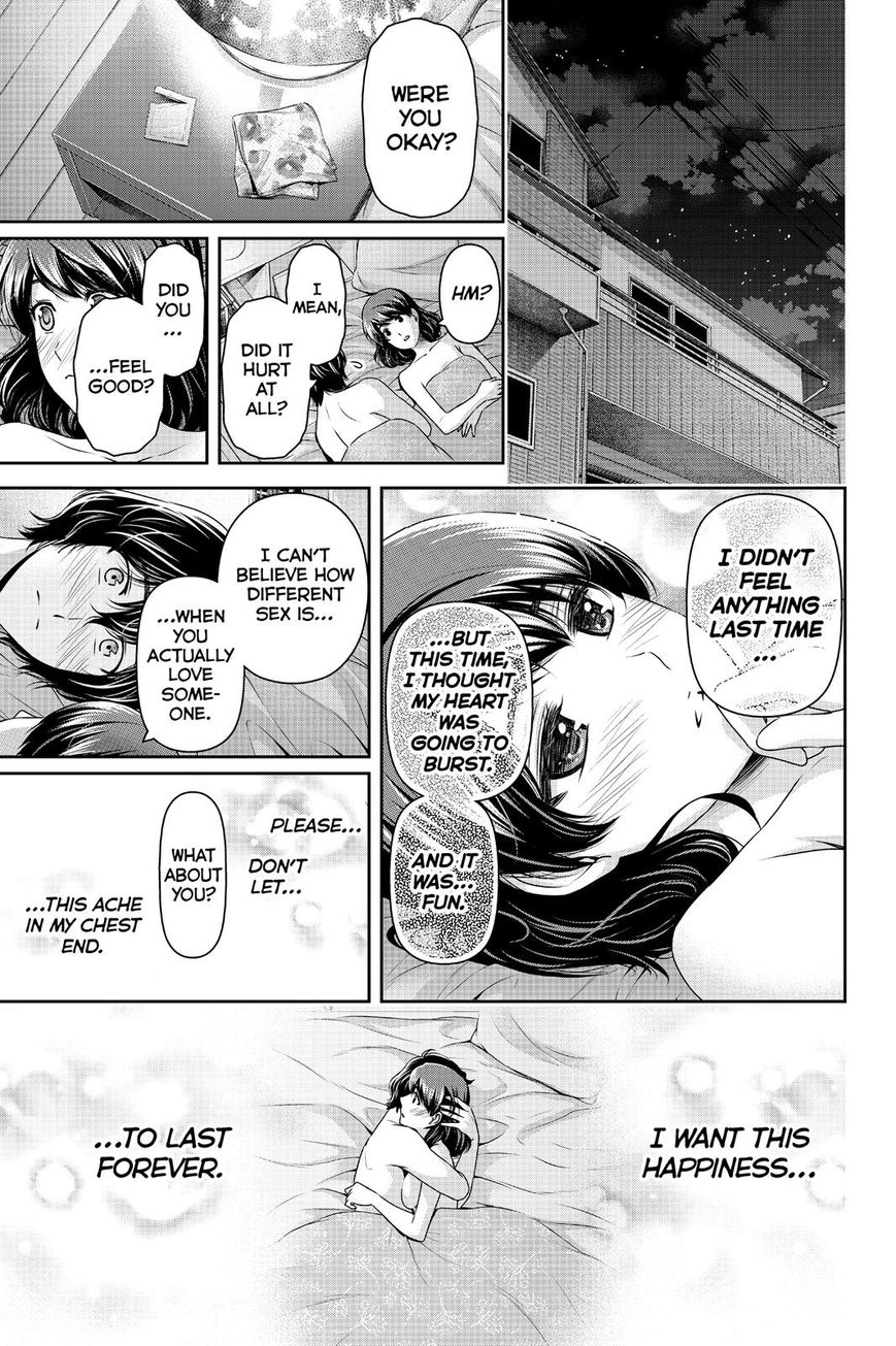Domestic na Kanojo Chapter 164.6 page 15 - Chapter 164.6: Natsu X Rui Love Love Show