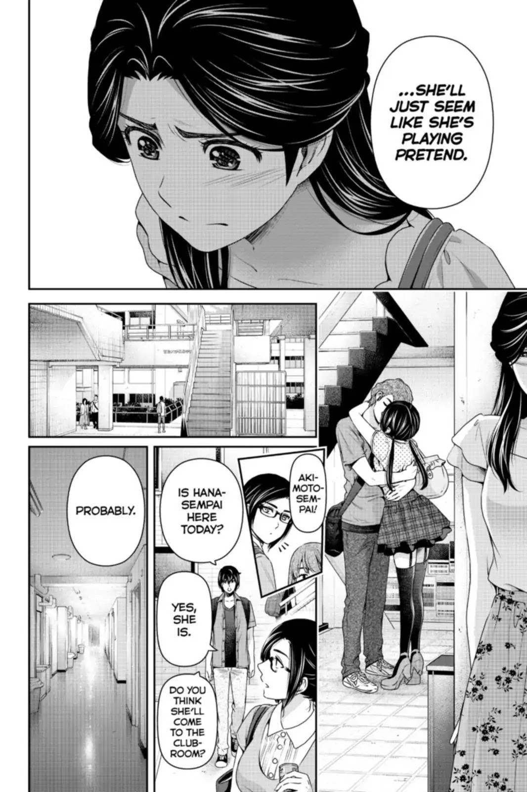 Domestic na Kanojo Chapter 164 page 14 - Chapter 164: Woes of Youth