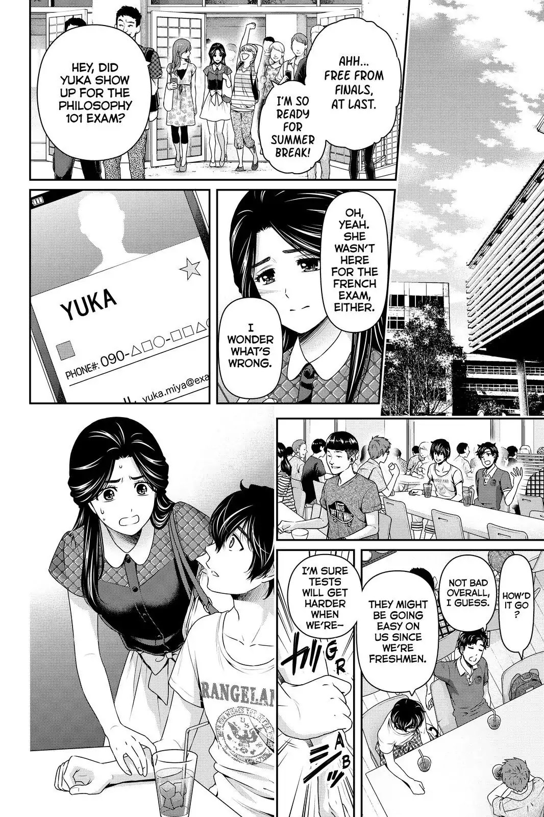 Domestic na Kanojo Chapter 166 page 16 - Chapter 166: The Outcome of Friendship
