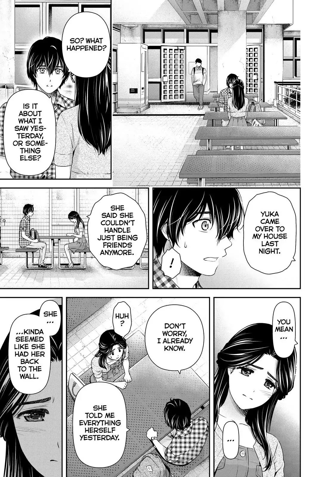Domestic na Kanojo Chapter 166 page 3 - Chapter 166: The Outcome of Friendship