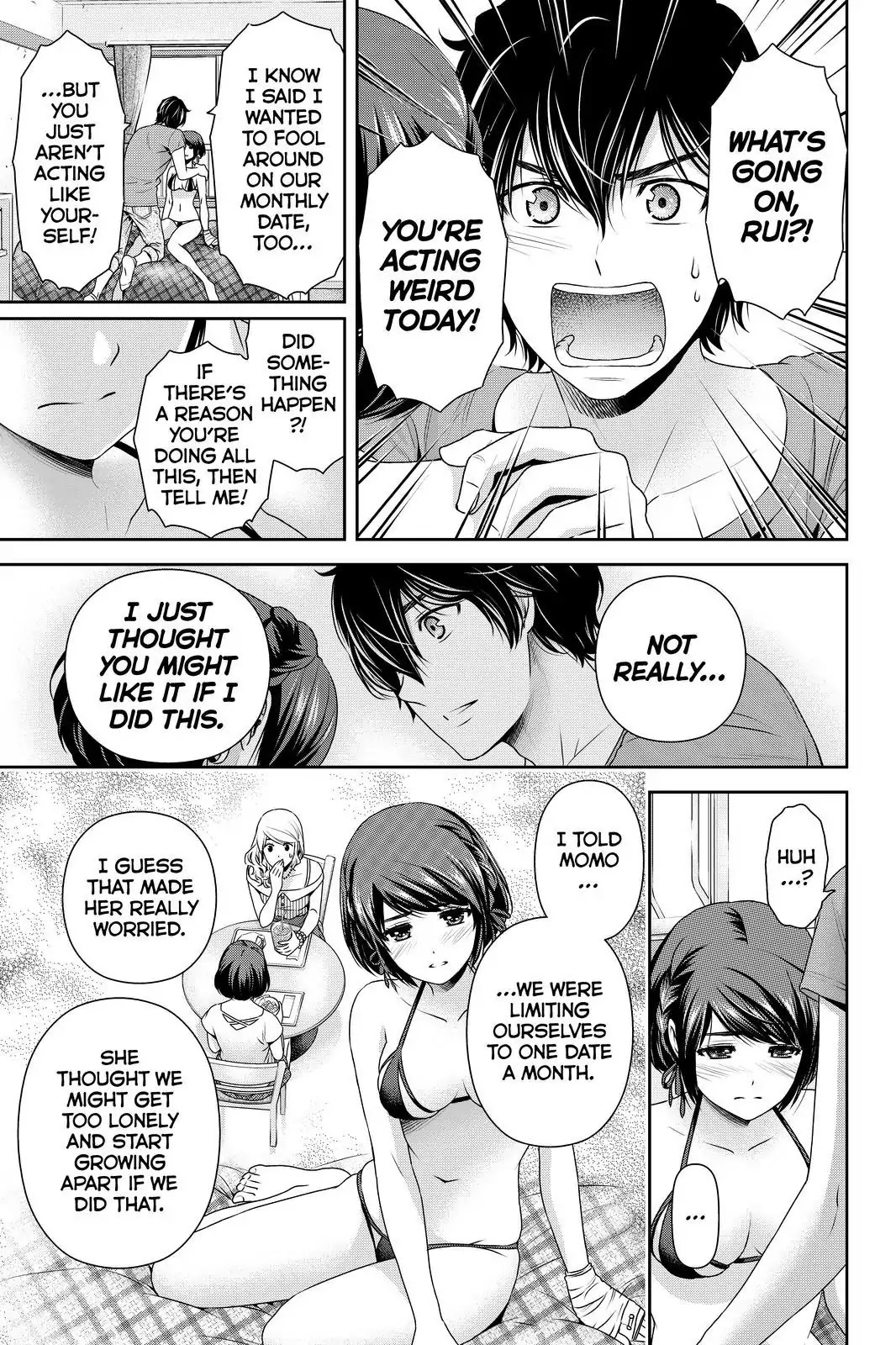 Domestic na Kanojo Chapter 168 page 17 - Chapter 168: Irregularity Detected in A Lovestruck Girl