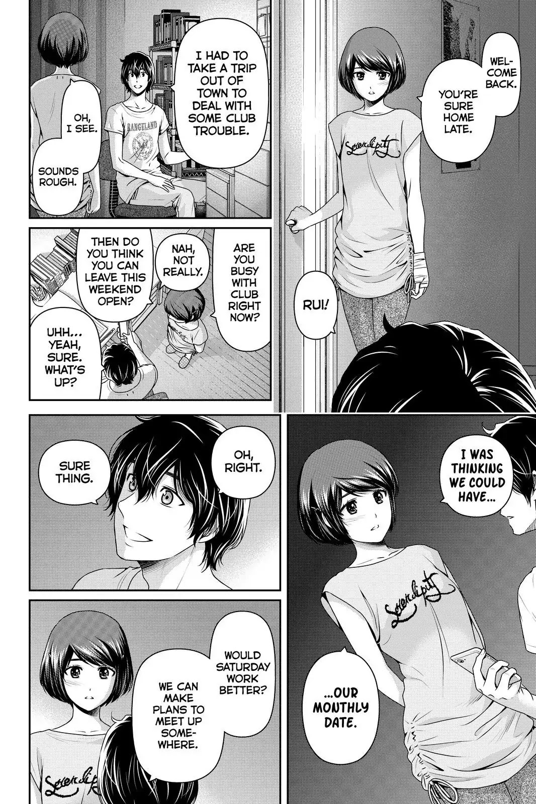 Domestic na Kanojo Chapter 168 page 6 - Chapter 168: Irregularity Detected in A Lovestruck Girl