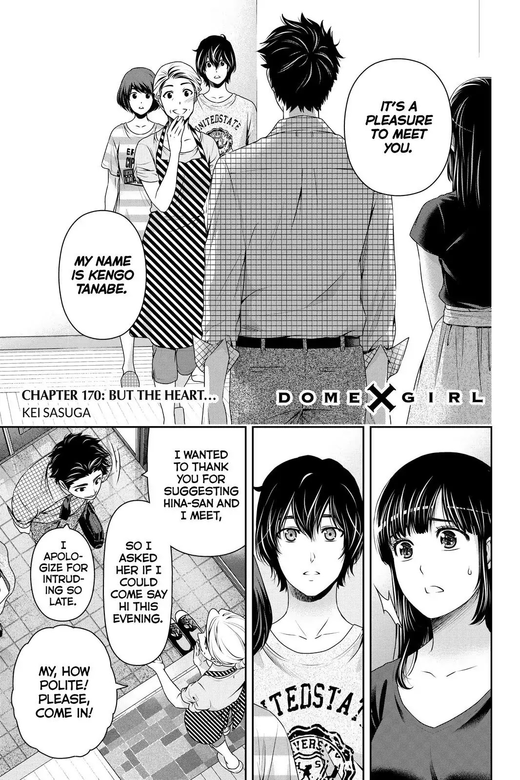 Domestic na Kanojo Chapter 170 page 1 - Chapter 170: But the Heart...