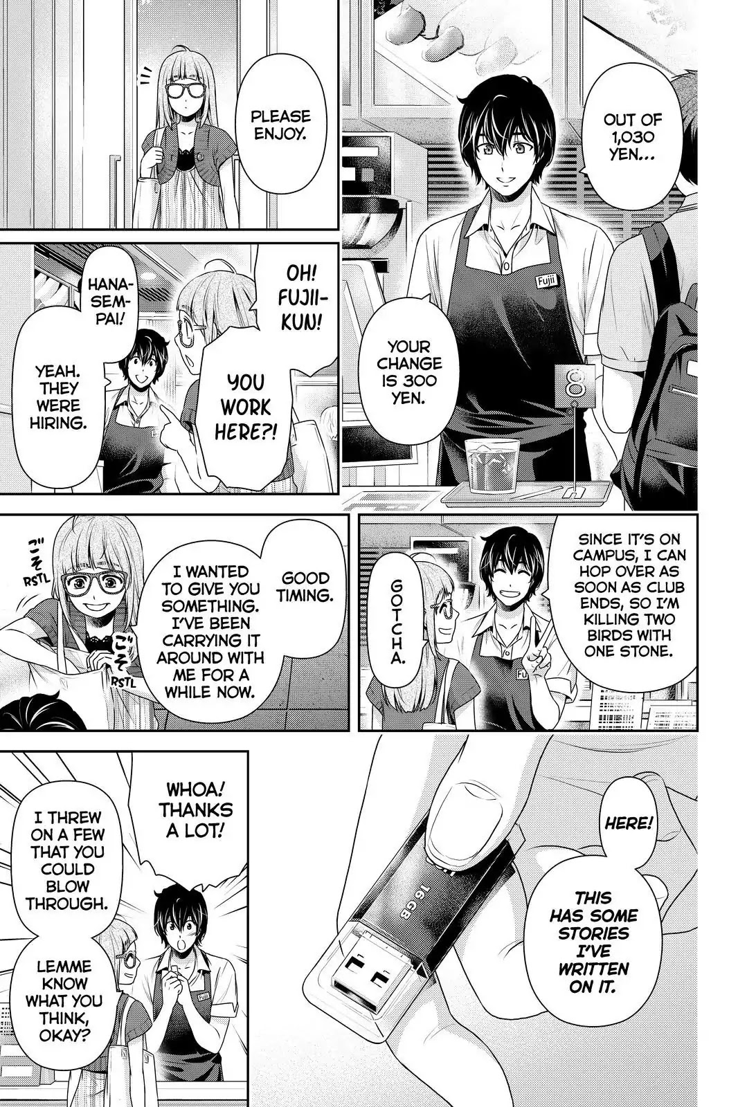 Domestic na Kanojo Chapter 170 page 11 - Chapter 170: But the Heart...