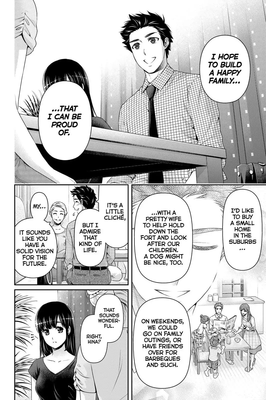 Domestic na Kanojo Chapter 170 page 4 - Chapter 170: But the Heart...