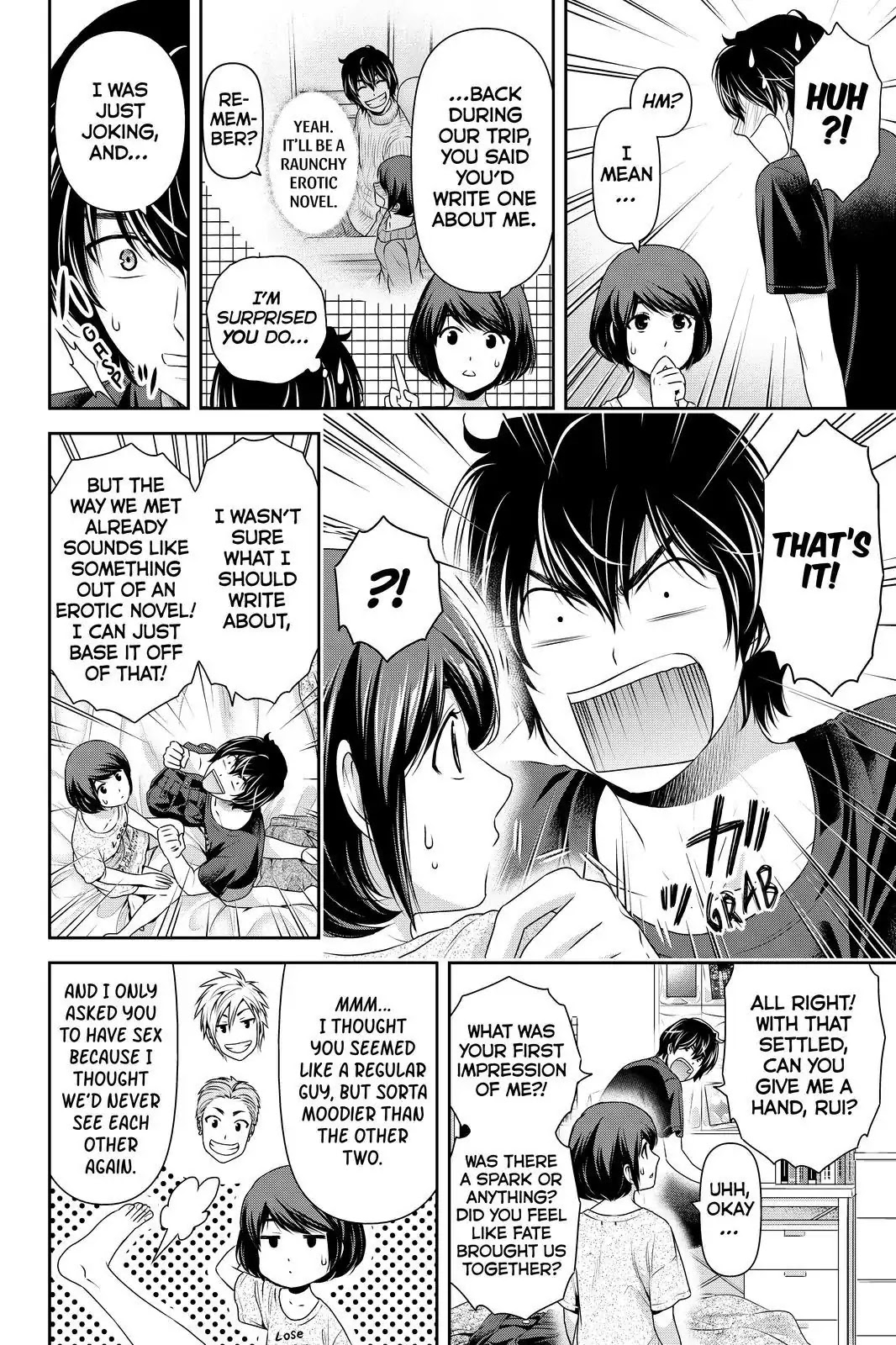 Domestic na Kanojo Chapter 172 page 12 - Chapter 172: A New Challenge