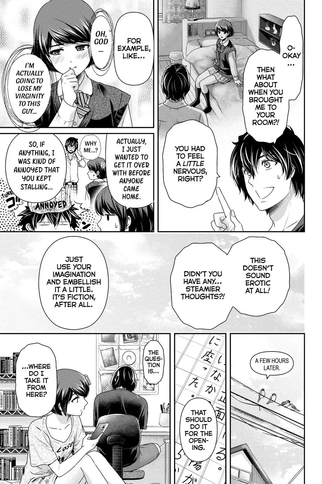 Domestic na Kanojo Chapter 172 page 13 - Chapter 172: A New Challenge