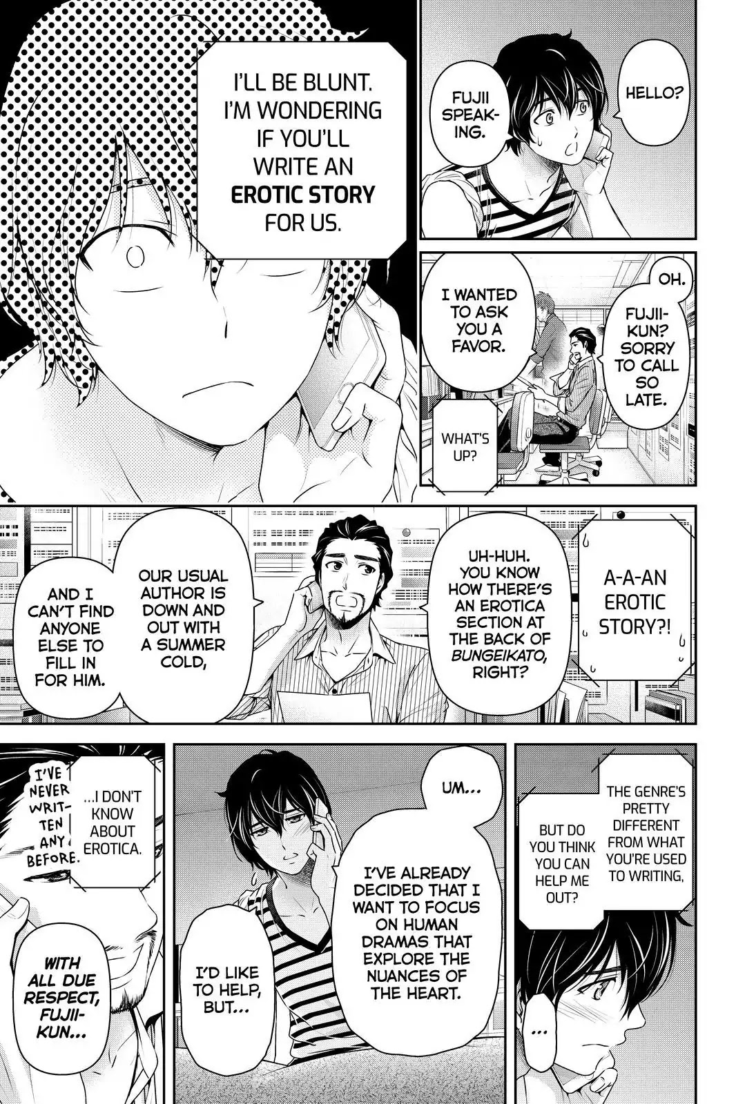 Domestic na Kanojo Chapter 172 page 7 - Chapter 172: A New Challenge