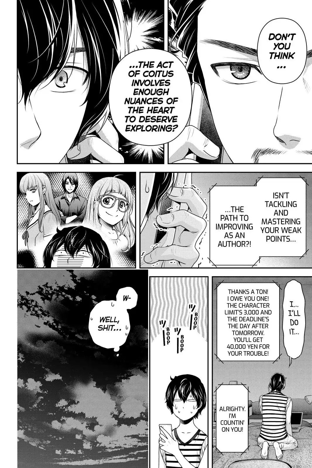 Domestic na Kanojo Chapter 172 page 8 - Chapter 172: A New Challenge