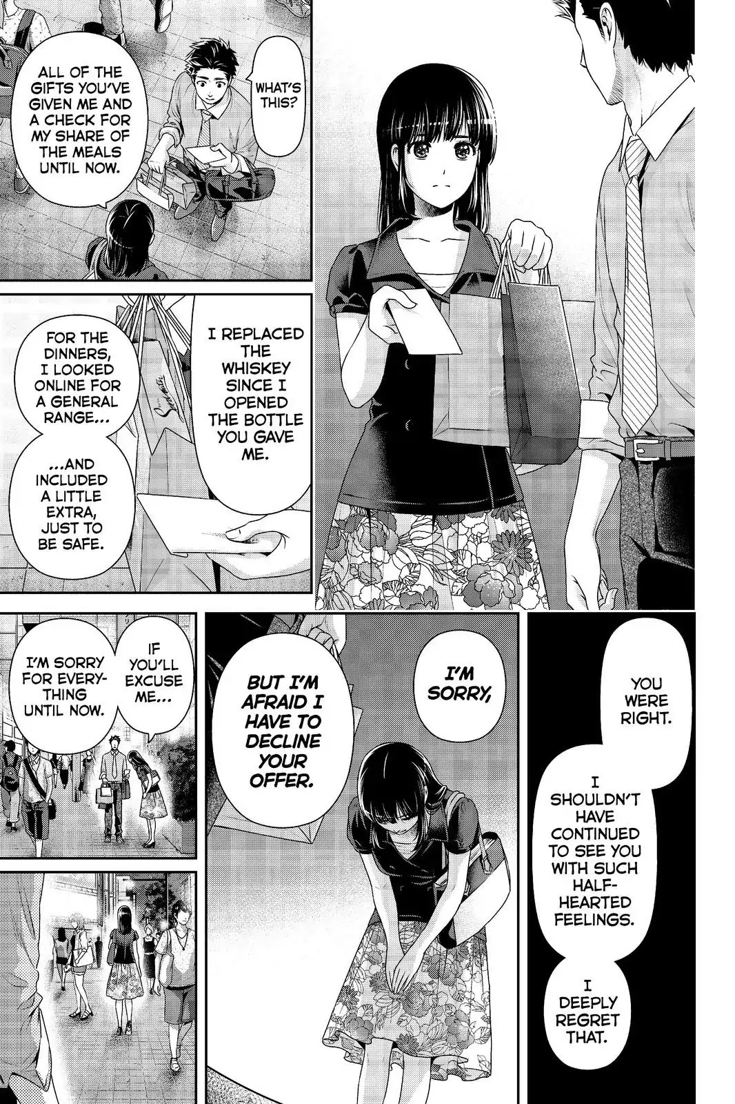 Domestic na Kanojo Chapter 174 page 17 - Chapter 174: Unforgettable Love