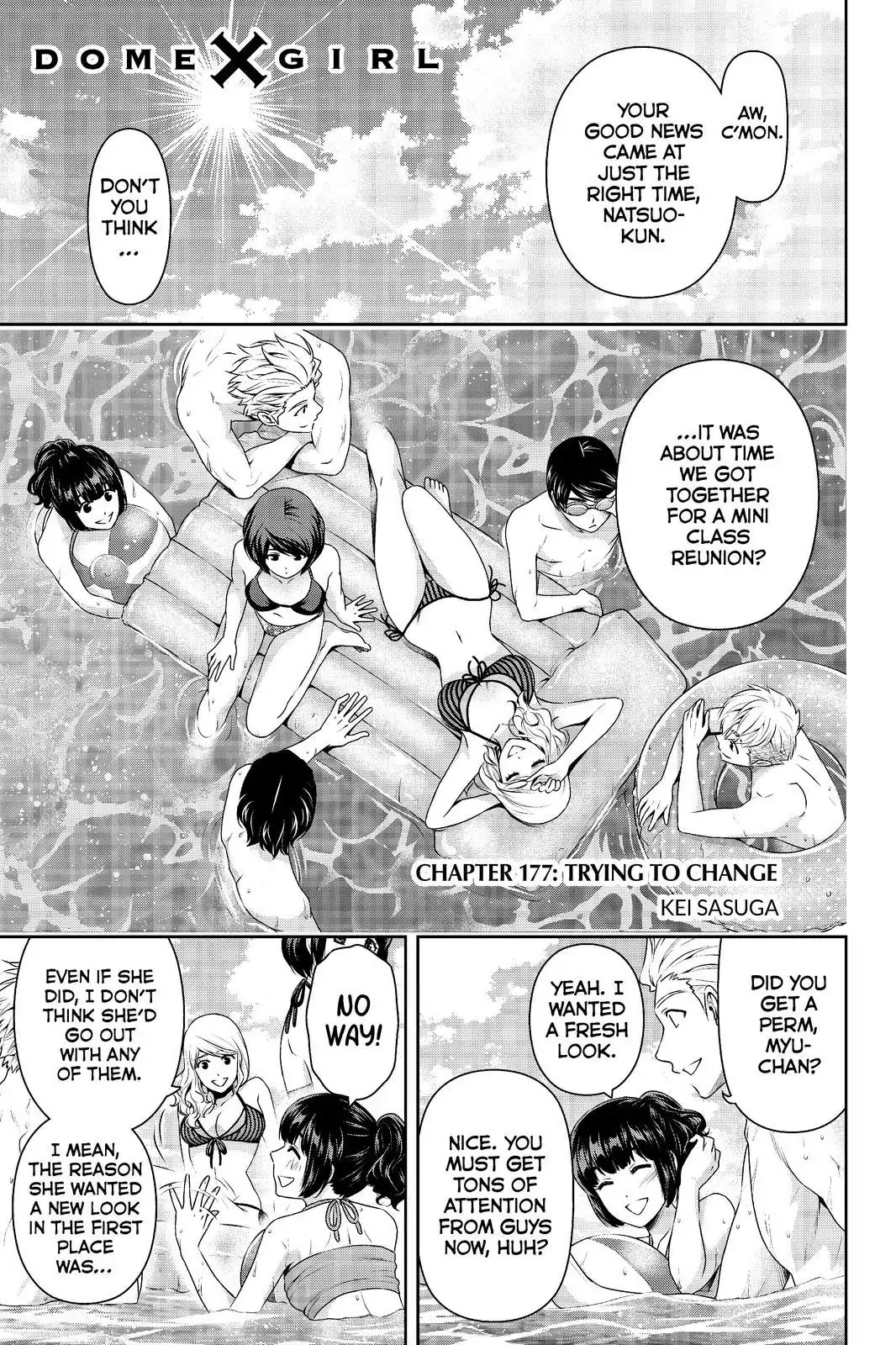 Domestic na Kanojo Chapter 177 page 1 - Chapter 177: Trying to Change
