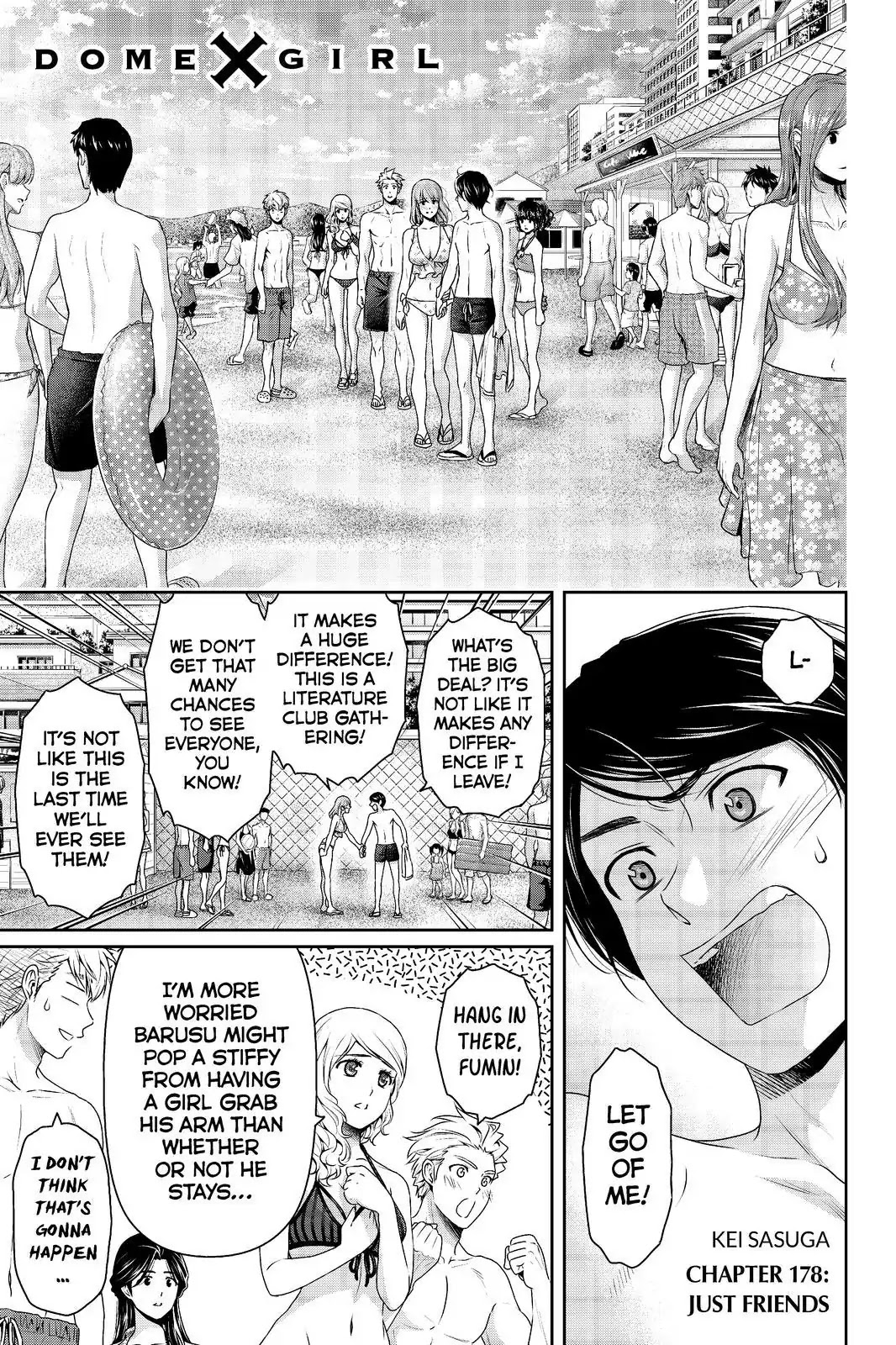 Domestic na Kanojo Chapter 178 page 1 - Chapter 178: Just Friends