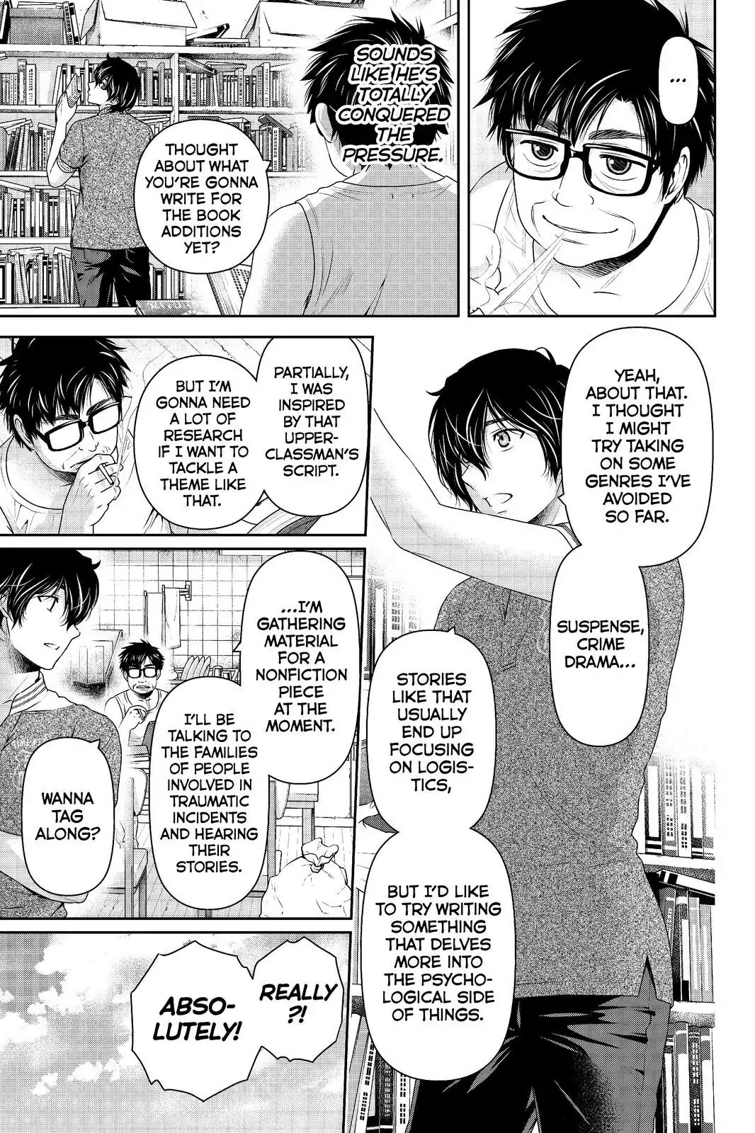 Domestic na Kanojo Chapter 181 page 11 - Chapter 181: Stalker