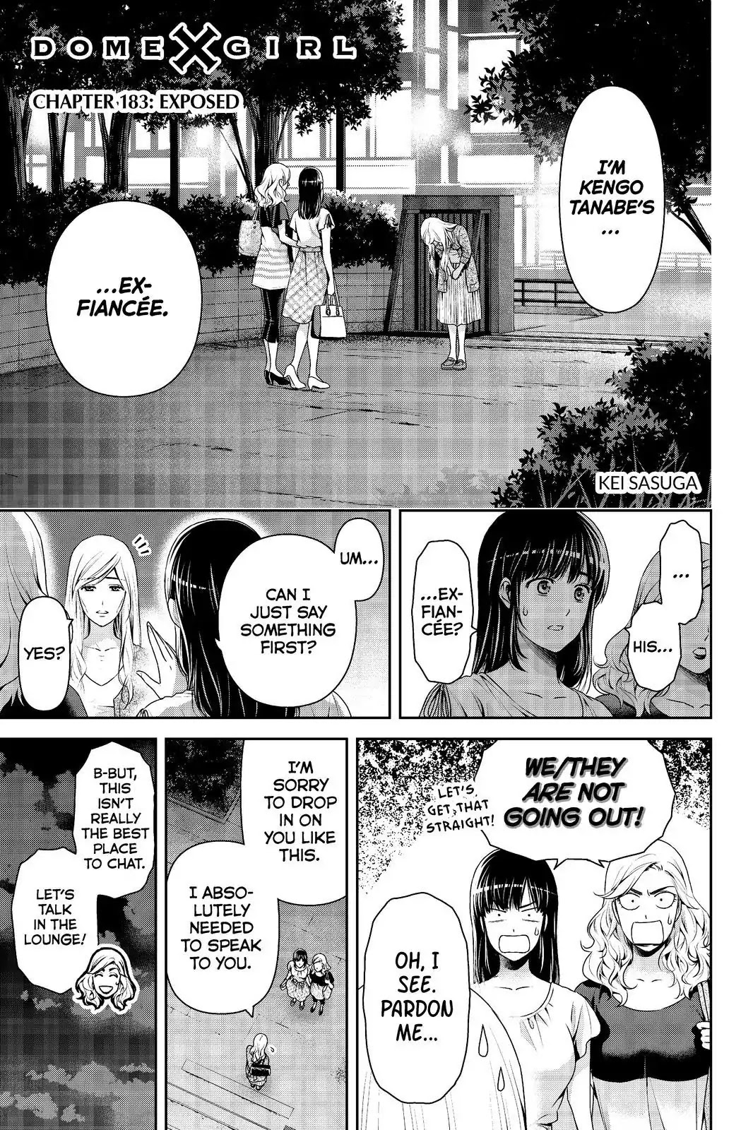 Domestic na Kanojo Chapter 183 page 1 - Chapter 183: Exposed