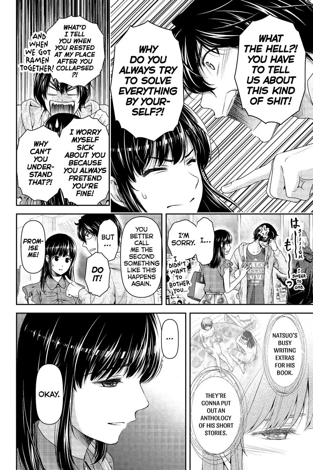 Domestic na Kanojo Chapter 183 page 16 - Chapter 183: Exposed