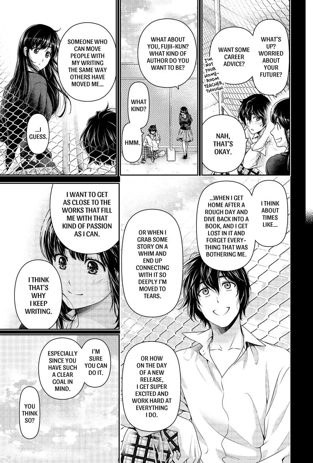 Domestic na Kanojo Chapter 185 page 13 - Chapter 185: Sacrifice