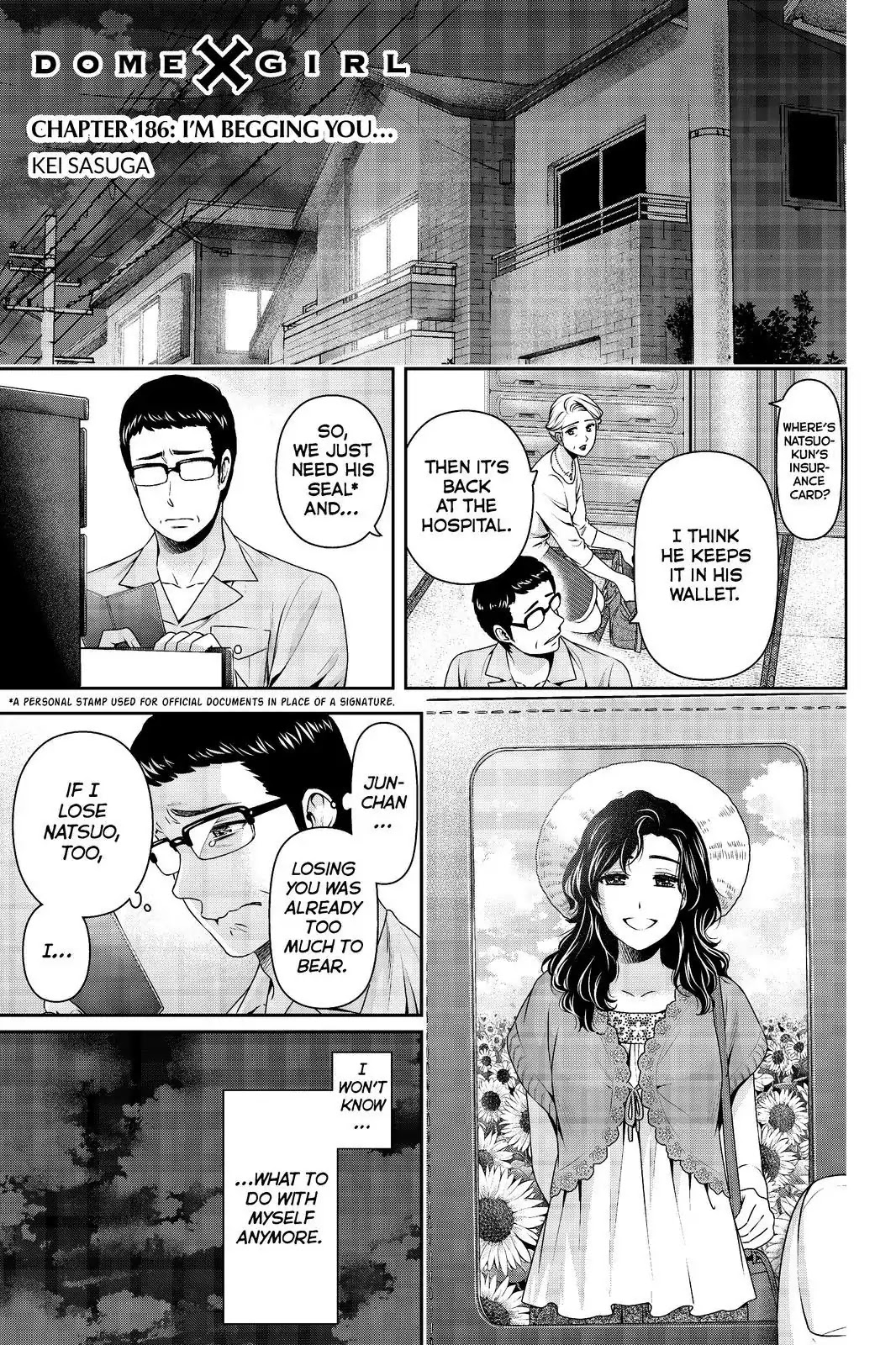 Domestic na Kanojo Chapter 186 page 1 - Chapter 186: I'm Begging You...