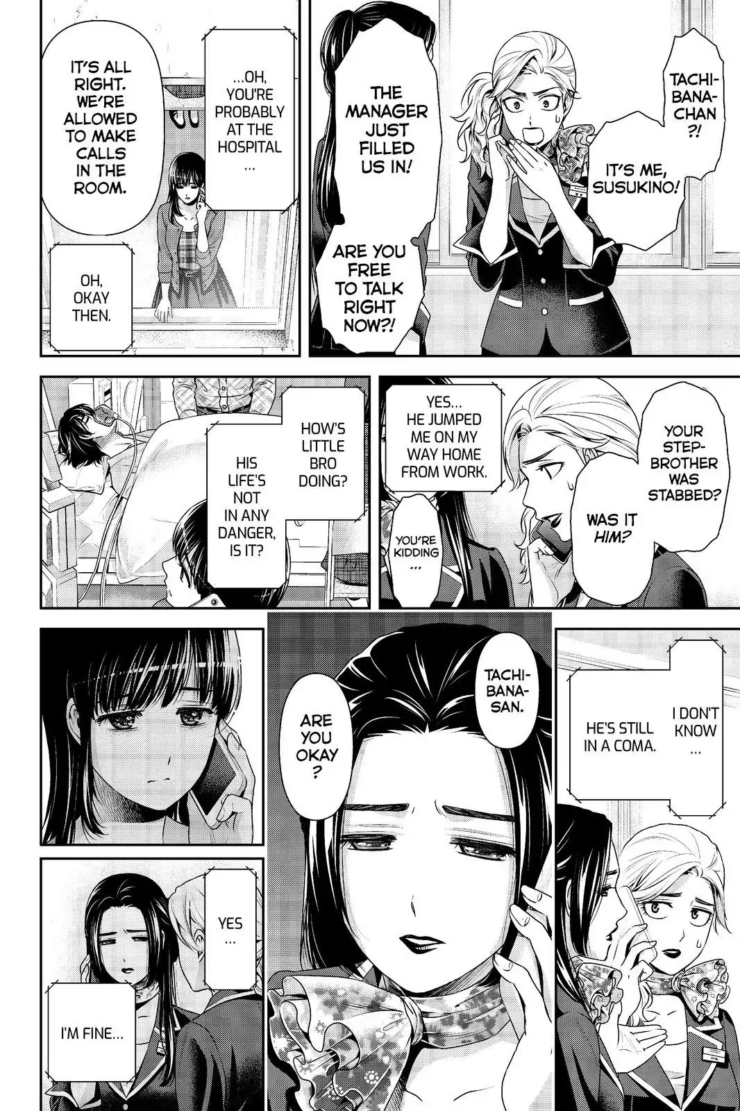 Domestic na Kanojo Chapter 186 page 4 - Chapter 186: I'm Begging You...