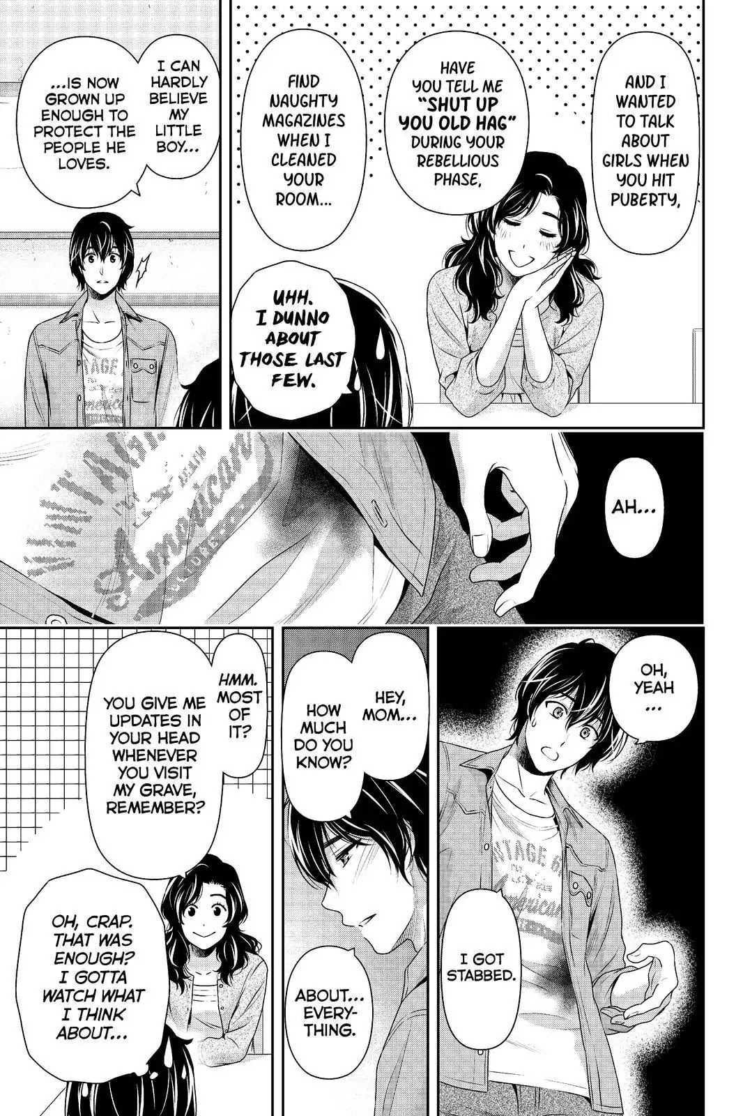 Domestic na Kanojo Chapter 187 page 13 - Chapter 187: Will I See You Again?