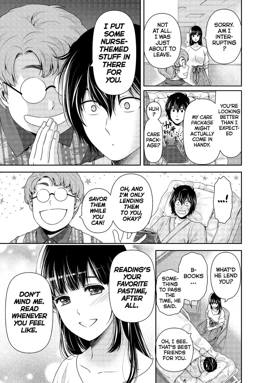 Domestic na Kanojo Chapter 188 page 11 - Chapter 188: Signs of Life