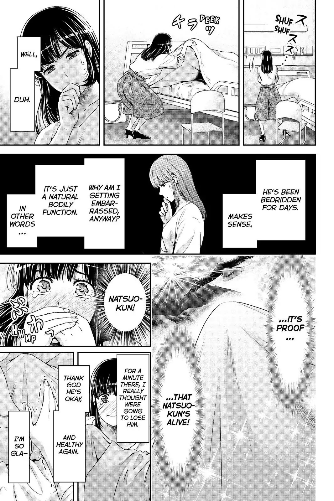 Domestic na Kanojo Chapter 188 page 15 - Chapter 188: Signs of Life