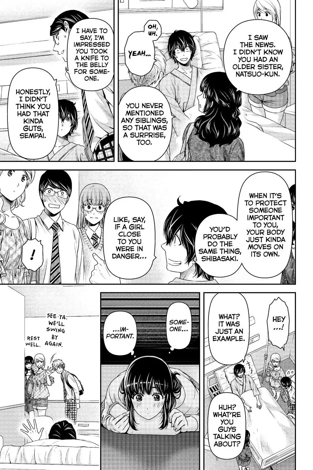 Domestic na Kanojo Chapter 188 page 7 - Chapter 188: Signs of Life
