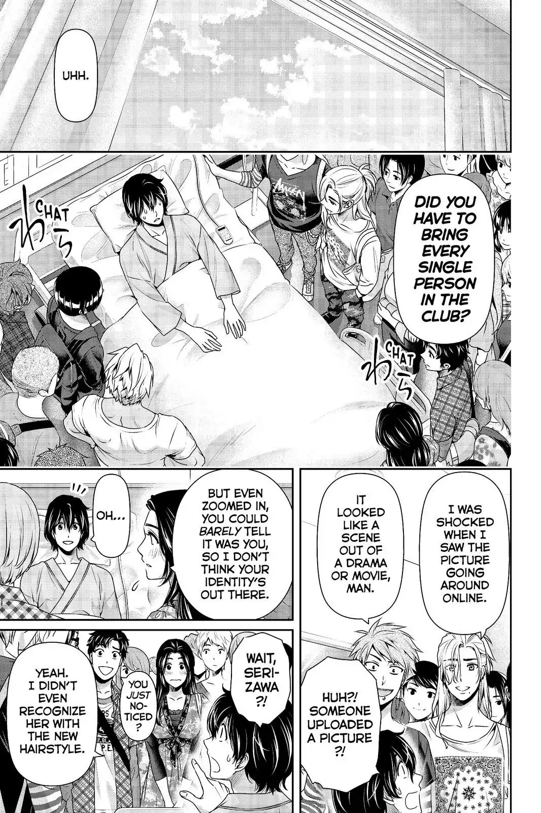 Domestic na Kanojo Chapter 188 page 9 - Chapter 188: Signs of Life
