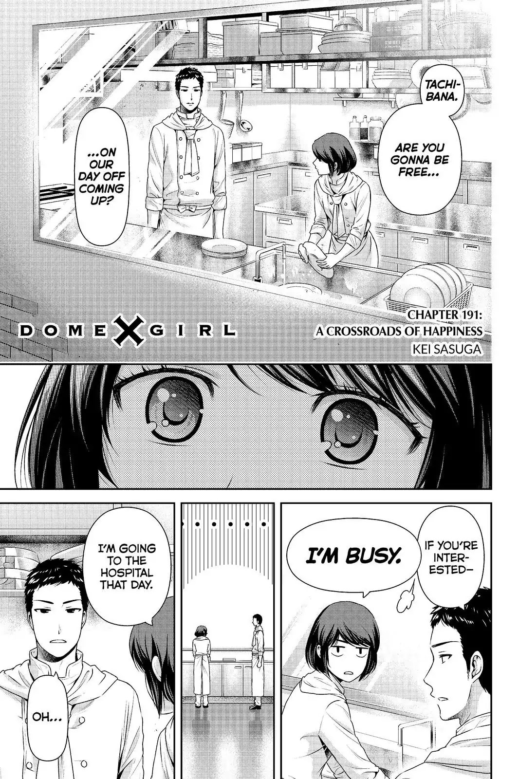 Domestic na Kanojo Chapter 191 page 1 - Chapter 191: A Crossroads of Happiness