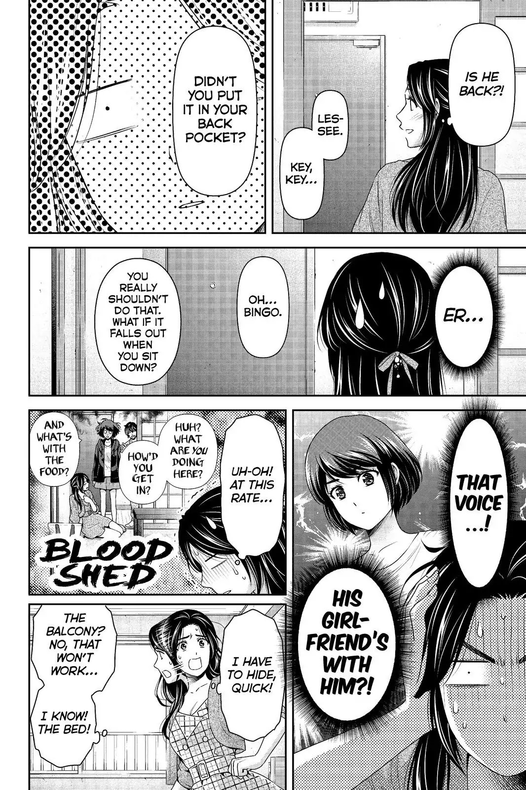 Domestic na Kanojo Chapter 194 page 16 - Chapter 194:Sexy Undies Are A Lady's Battle Armor