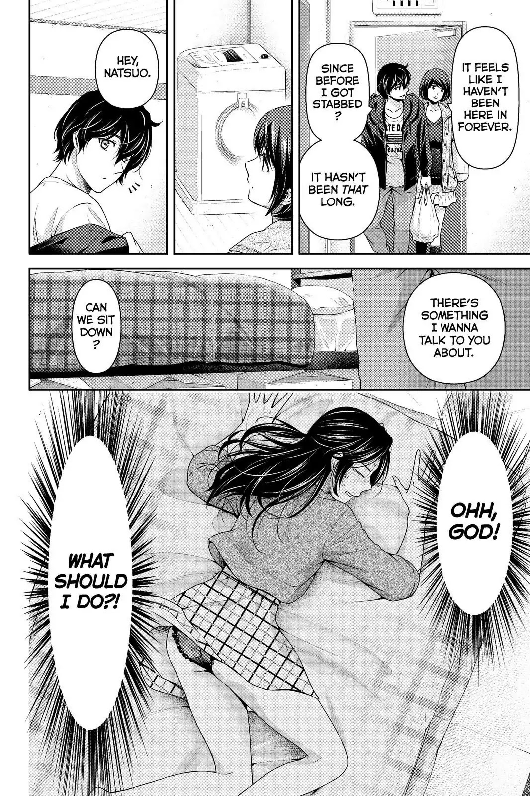 Domestic na Kanojo Chapter 194 page 18 - Chapter 194:Sexy Undies Are A Lady's Battle Armor