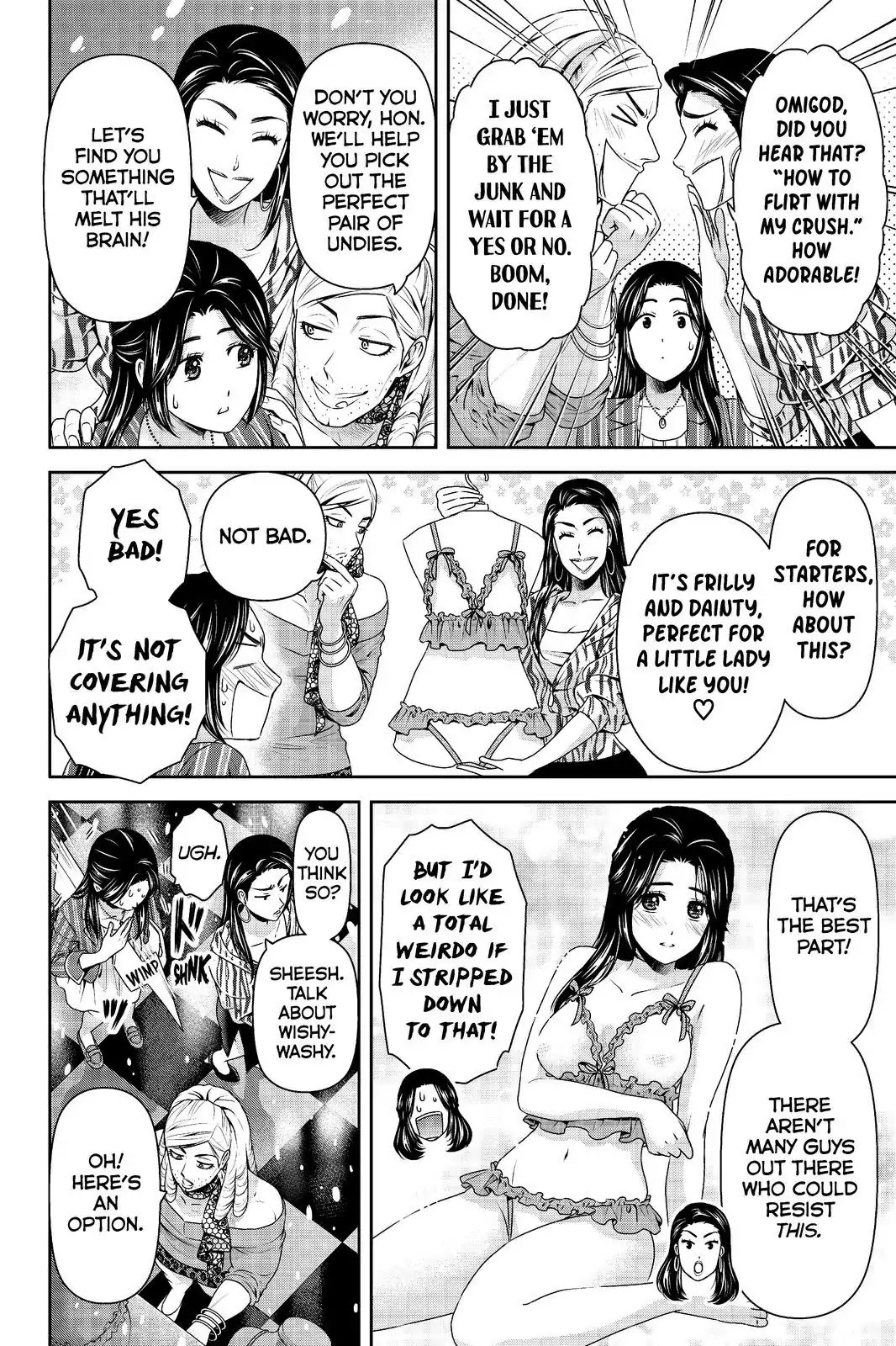Domestic na Kanojo Chapter 194 page 4 - Chapter 194:Sexy Undies Are A Lady's Battle Armor
