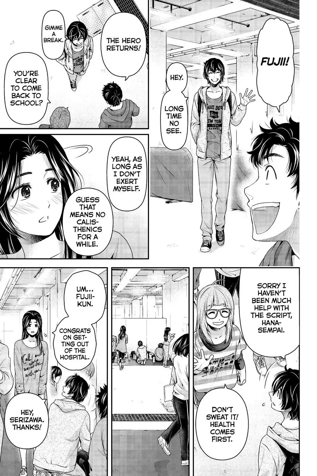 Domestic na Kanojo Chapter 194 page 9 - Chapter 194:Sexy Undies Are A Lady's Battle Armor