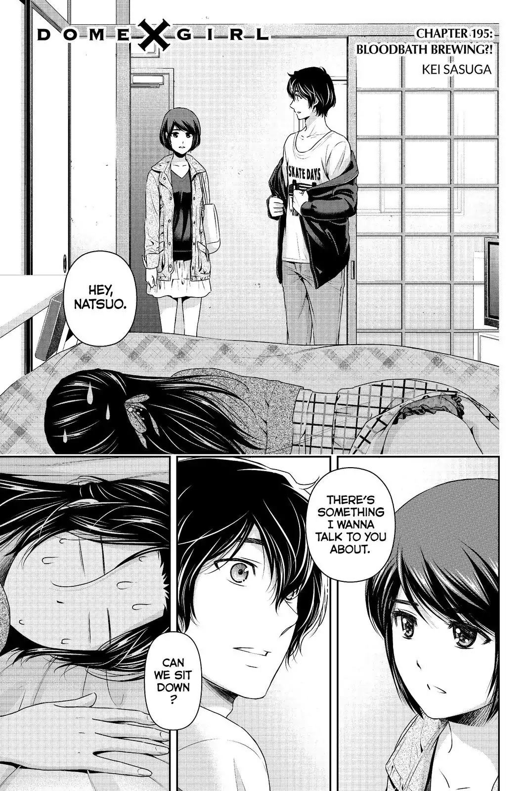Domestic na Kanojo Chapter 195 page 1 - Chapter 195: Bloodbath Brewing?!
