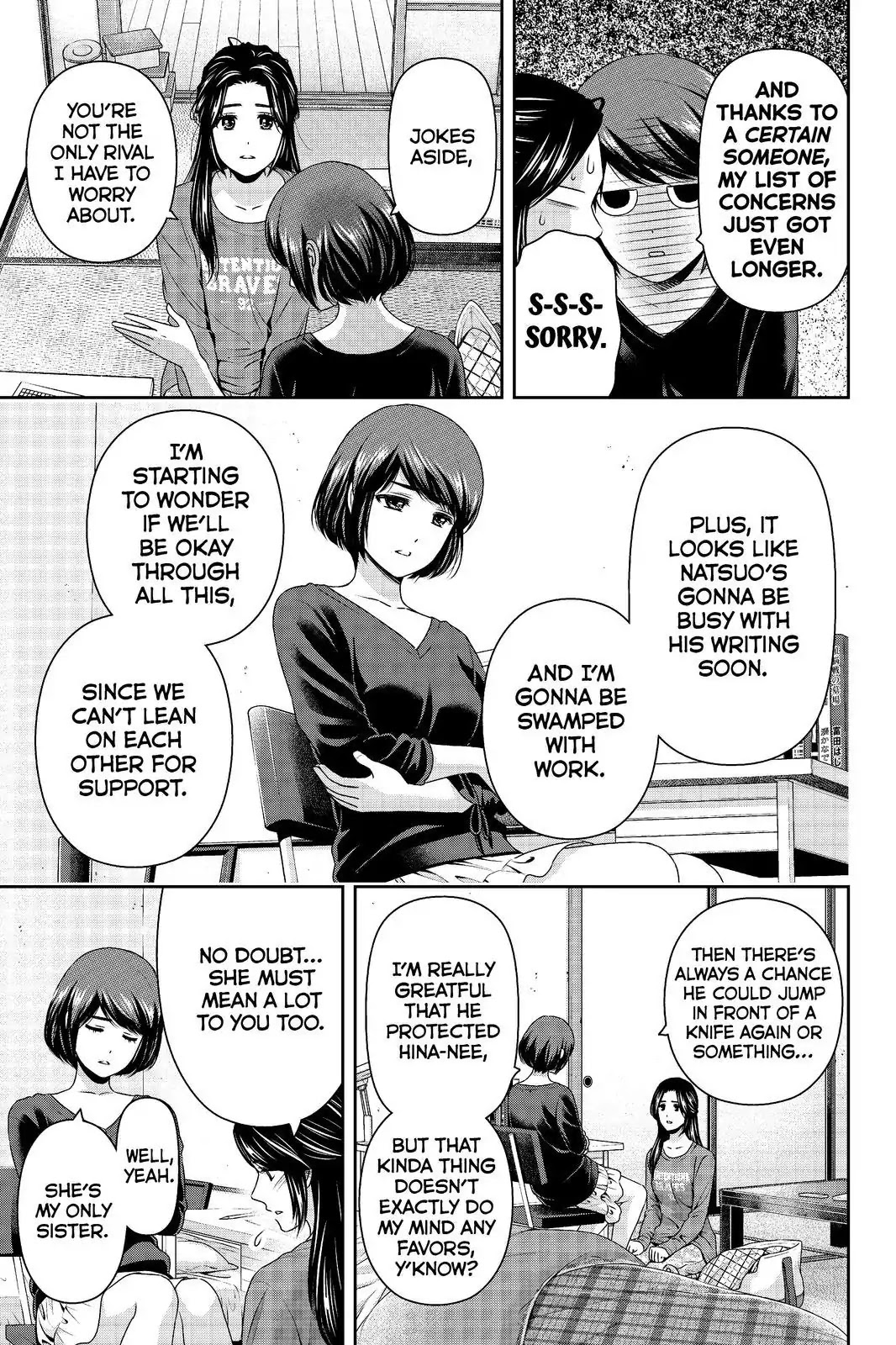 Domestic na Kanojo Chapter 196 page 11 - Chapter 196: Catfight