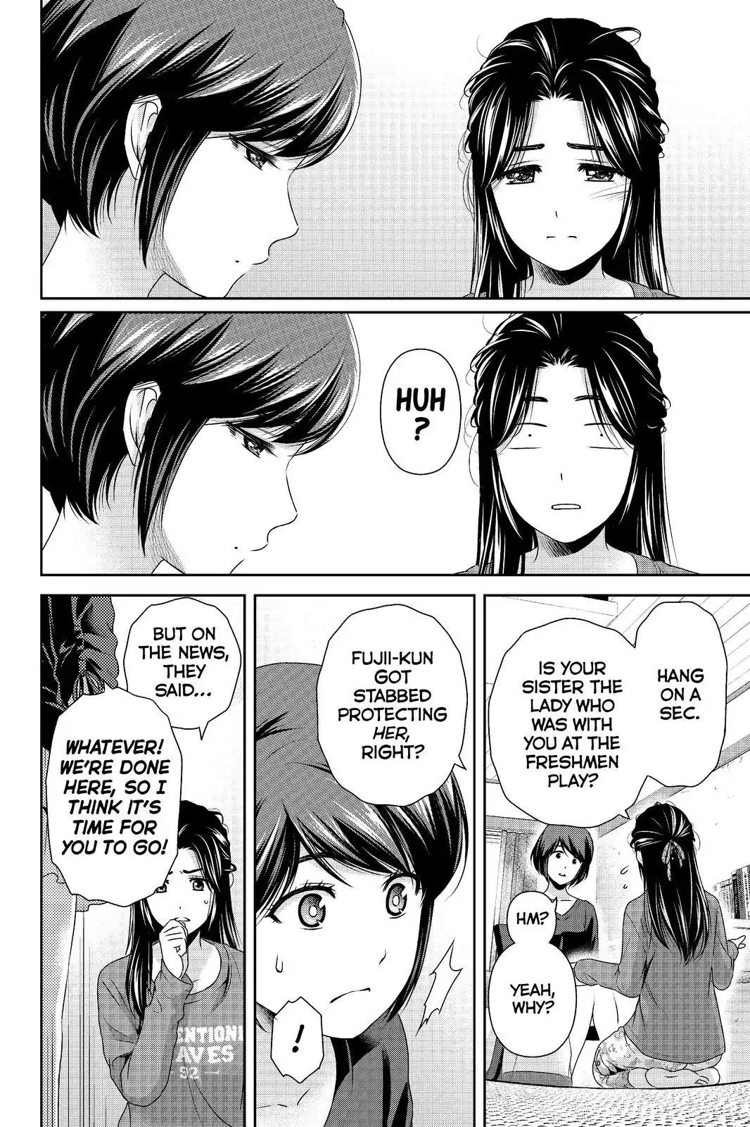 Domestic na Kanojo Chapter 196 page 12 - Chapter 196: Catfight